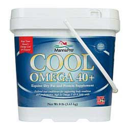 Cool Omega 40+ Equine Dry Fat & Protein Supplement  Manna Pro